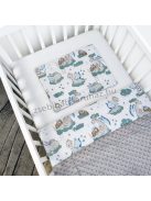 Harmony Baby 2 részes babaágynemű garnitúra - takaró + párna - Grafitszürke - bébi sárkány
