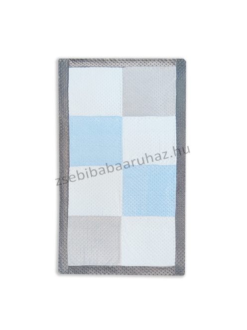  Deluxe Kids nagyméretű takaró / ágytakaró - világoskék-szürke