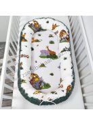 Babaágynemű babafészekkel - 3 részes - ZOO