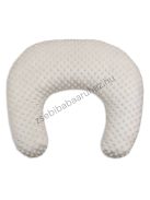 Deluxe Baby Comfort szoptatóspárna - Minky - mogyoró - elefántok léggömbökkel