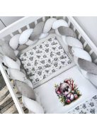 Deluxe Baby babaágynemű garnitúra babafészekkel - 5 részes - Koala I.