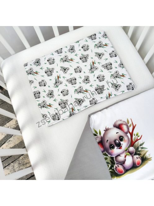 Deluxe Baby babaágynemű garnitúra babafészekkel - 5 részes - Koala I.