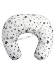   Deluxe Comfort kétoldalas szoptatóspárna - grafitszürke - Magic Stars