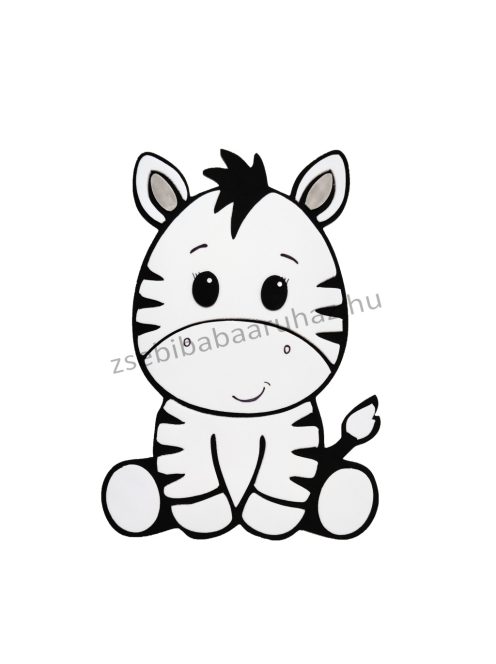 Habszivacs falidekoráció - Zebra - KIFUTÓ