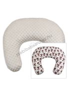 Deluxe Baby Comfort kétoldalas szoptatóspárna - mogyoró - őzikék