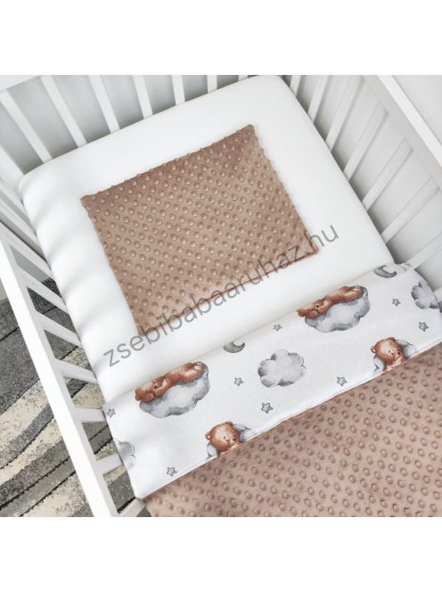 Babaágynemű garnitúra "My Happy Baby" – Nagy mackók felhőkön