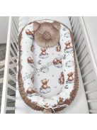 Babaágynemű garnitúra "My Happy Baby" – Nagy mackók felhőkön
