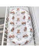 Babaágynemű garnitúra "My Happy Baby" – Nagy mackók felhőkön