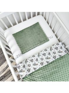   Deluxe Baby 2 részes babaágynemű garnitúra - takaró + párna - sötét zsályazöld - koalák