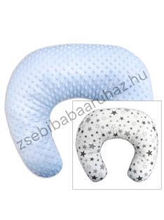   Deluxe Baby Comfort kétoldalas szoptatóspárna - világoskék - Magic Stars