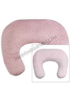    Szoptatós párna - Comfort - Minky - mályvarózsa-rózsaszín