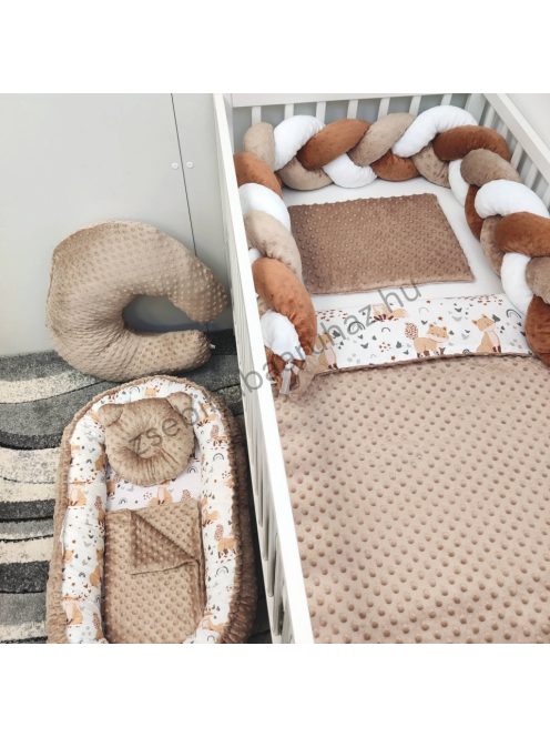 Babaágynemű garnitúra "My Happy Baby" – Róka-móka I.