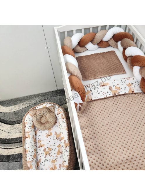 Babaágynemű garnitúra "My Happy Baby" – Róka-móka I.