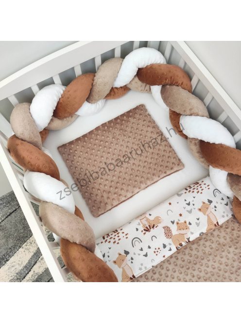 Babaágynemű garnitúra "My Happy Baby" – Róka-móka I.