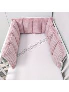 Deluxe Baby Extra párnás rácsvédő - Wellsoft - mályva
