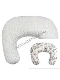   Deluxe Baby Comfort kétoldalas szoptatóspárna - szürke - bébi szafari
