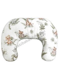   Deluxe Baby Comfort kétoldalas szoptatóspárna - sötét zsályazöld - szavanna