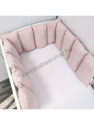 Deluxe Baby Extra párnás rácsvédő - Limitált széria - pasztell mályva