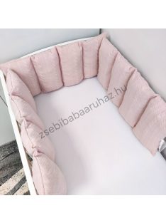   Deluxe Baby Extra párnás rácsvédő - Limitált széria - pasztell mályva