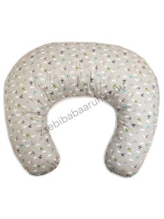   Deluxe Baby Comfort kétoldalas szoptatóspárna - mogyoró - repcsik