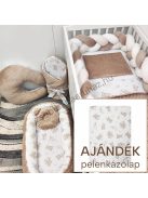 Deluxe Baby teljes babaágynemű garnitúra AJÁNDÉK pelenkázólappal – VÁLASZTHATÓ SZÍNBEN