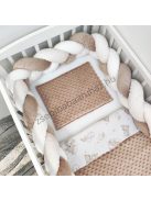 Deluxe Baby teljes babaágynemű garnitúra AJÁNDÉK pelenkázólappal – VÁLASZTHATÓ SZÍNBEN