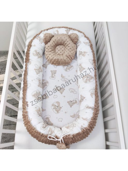 Deluxe Baby teljes babaágynemű garnitúra AJÁNDÉK pelenkázólappal – VÁLASZTHATÓ SZÍNBEN