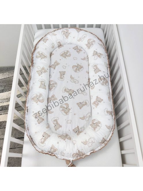 Deluxe Baby teljes babaágynemű garnitúra AJÁNDÉK pelenkázólappal – VÁLASZTHATÓ SZÍNBEN