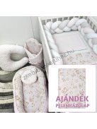 Deluxe Baby teljes babaágynemű garnitúra AJÁNDÉK pelenkázólappal – VÁLASZTHATÓ SZÍNBEN