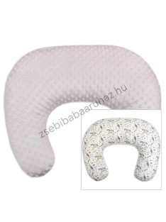   Deluxe Baby Comfort kétoldalas szoptatóspárna - világos rózsaszín - unikornis