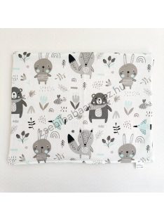 Lapos kispárna - menta - nyuszikák és macikák