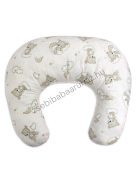Deluxe Baby Comfort kétoldalas szoptatóspárna - világos rózsaszín - felhőn alvó macikák